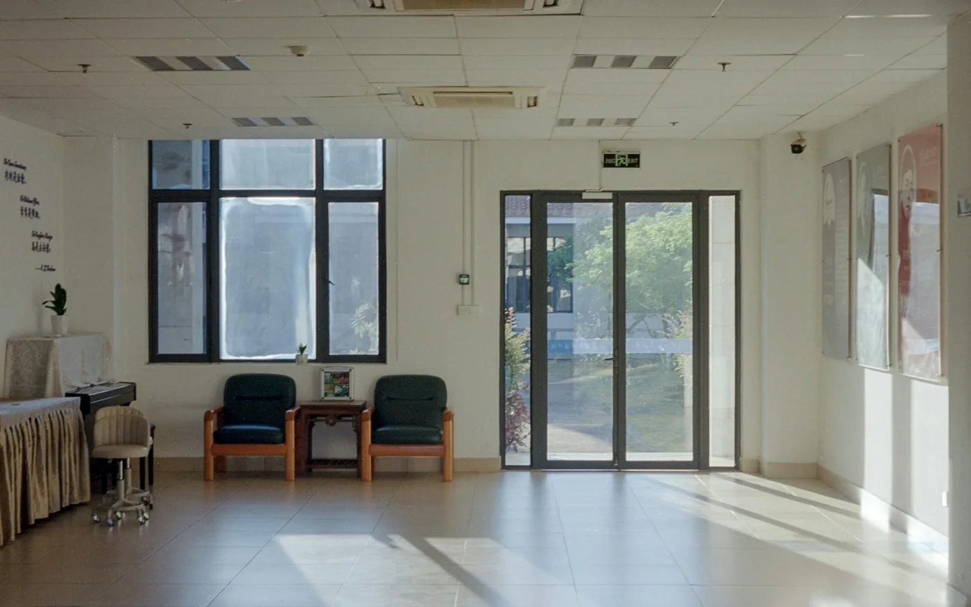 A two-practitioner practice rather than a rota of staff
