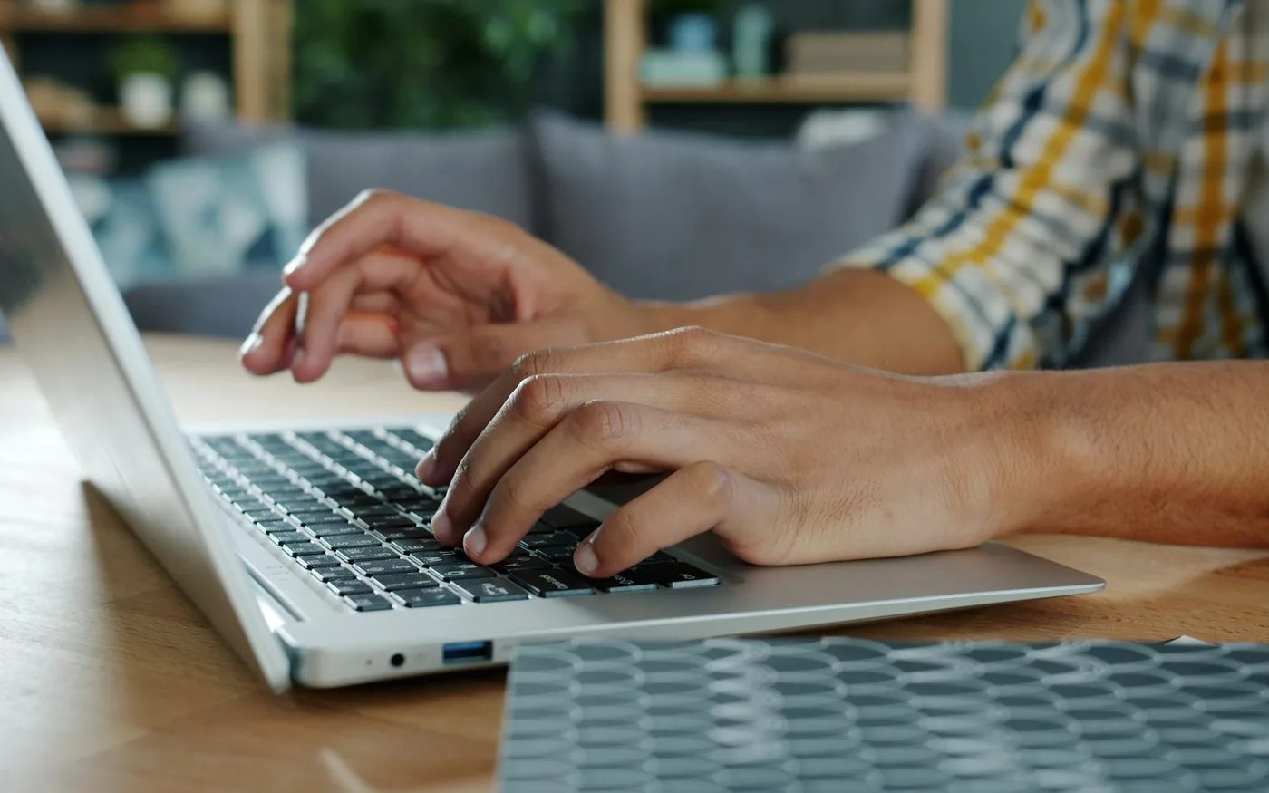 Wrist position at a keyboard is worth checking before anything else