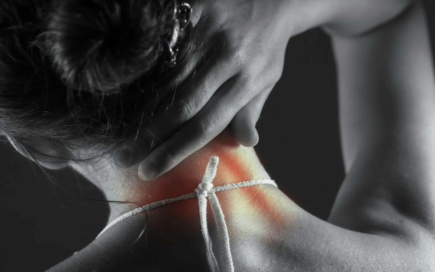 Reaching for a stiff neck, the most common way this pain presents