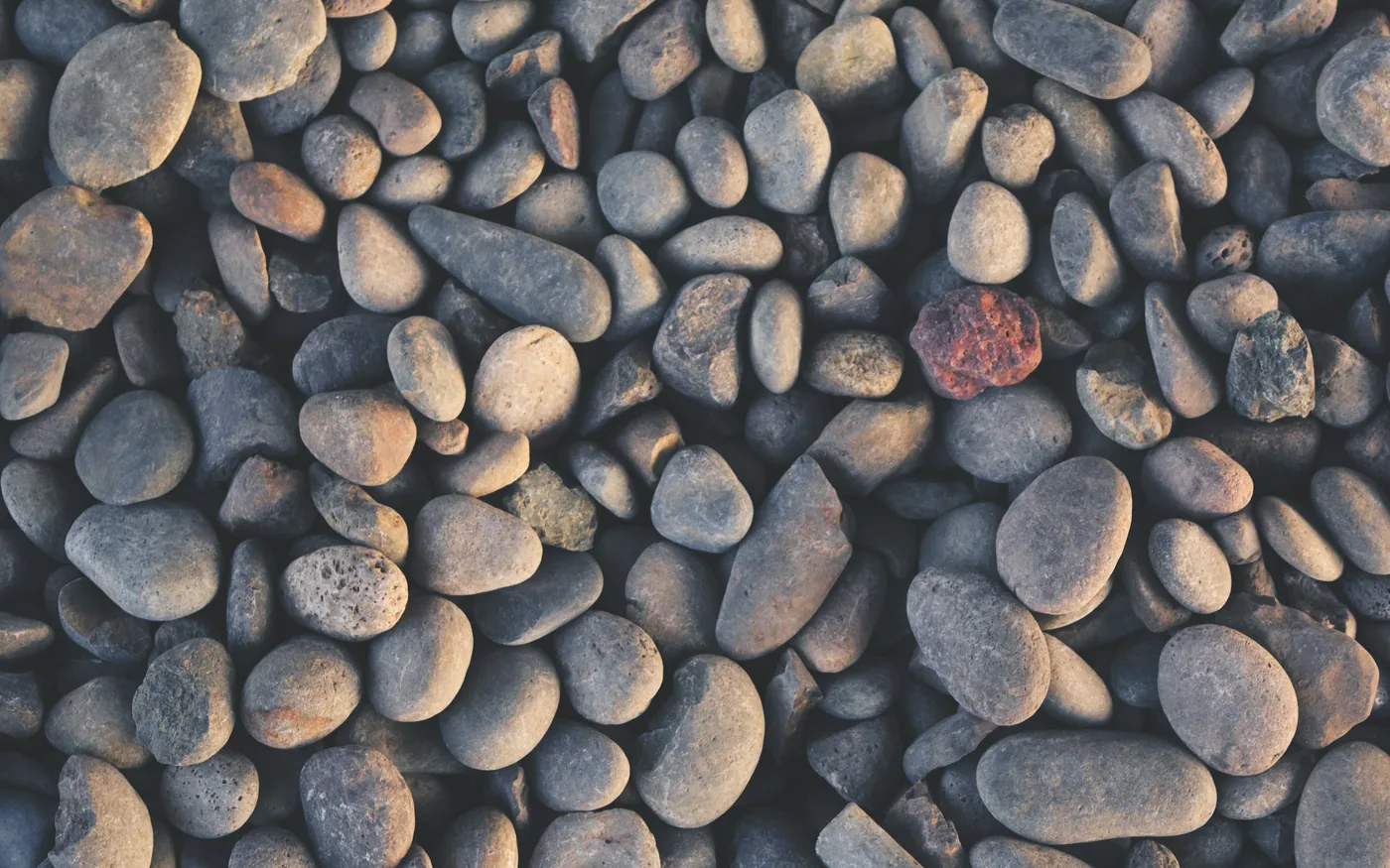 People describe standing on a pebble or a folded sock