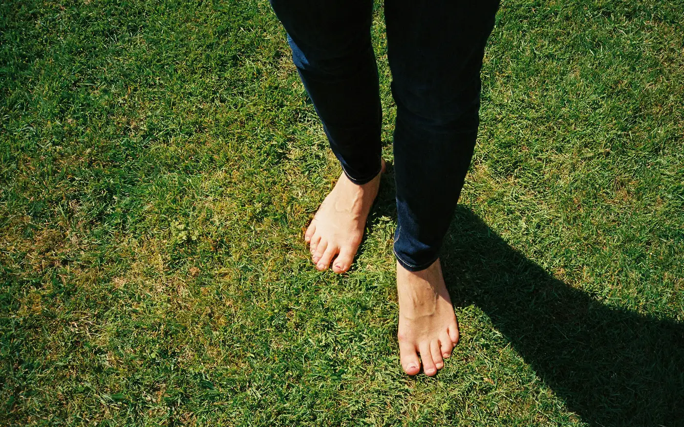 Reflexology works on points across the soles of the feet
