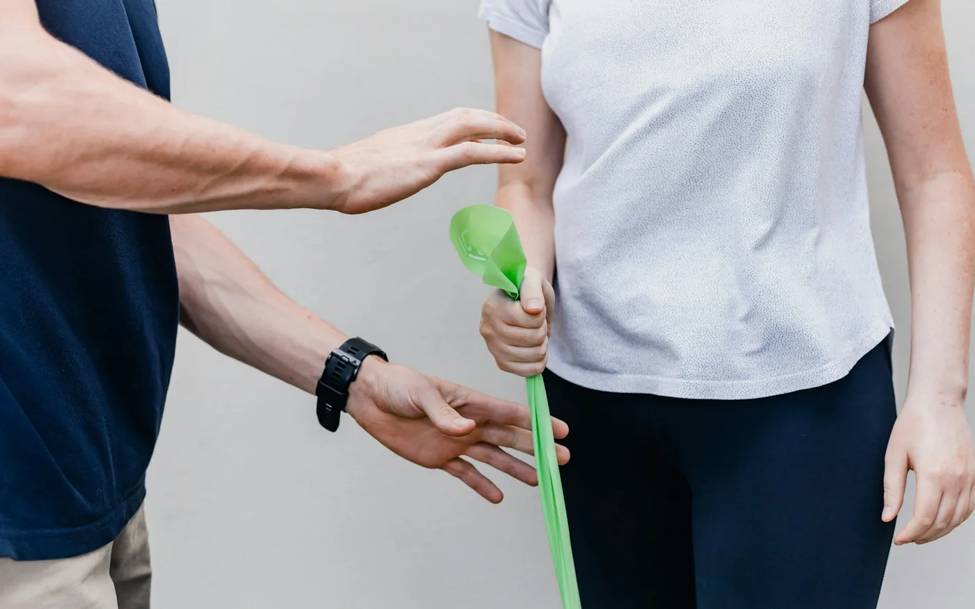 Strengthening around the joint rather than resting it