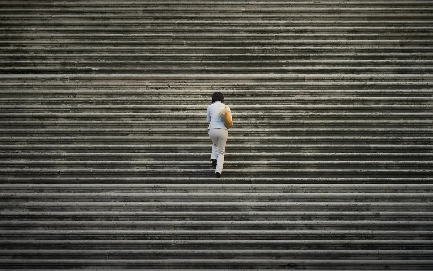 Stairs are usually the first everyday task knee osteoarthritis affects