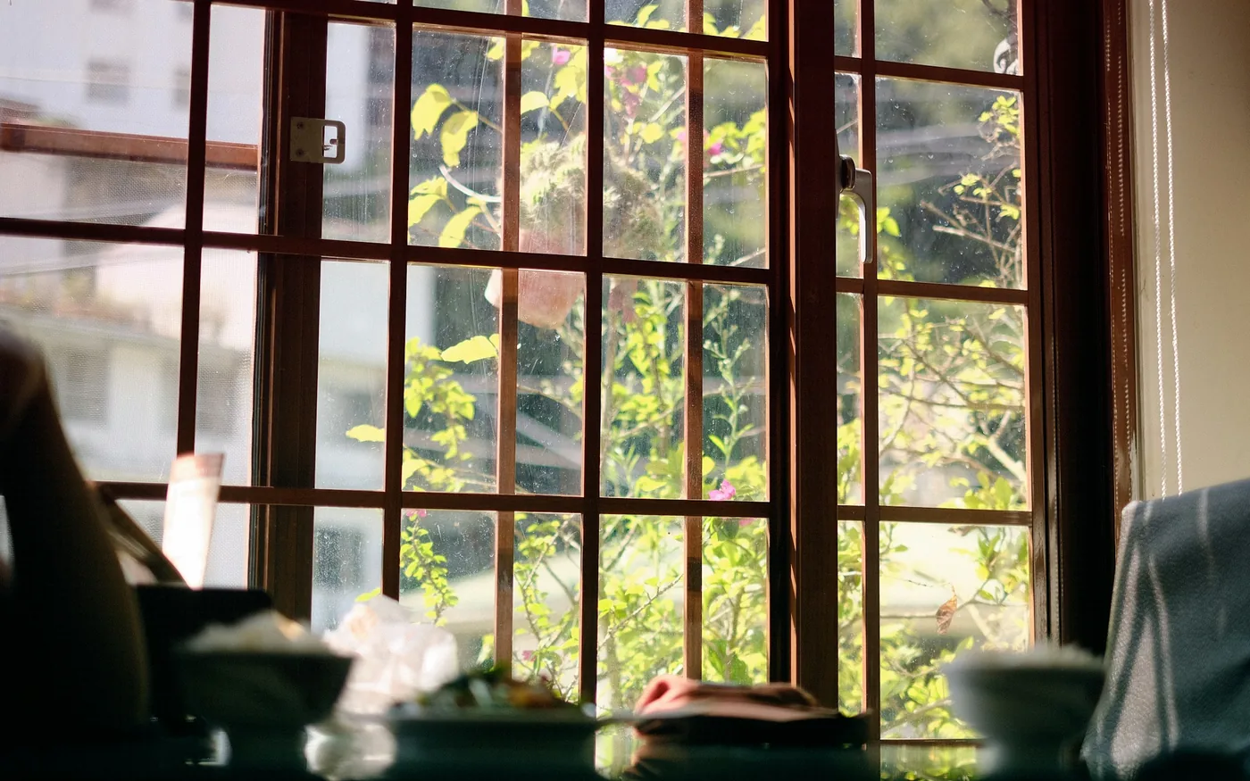 A quiet morning cup of tea by a window, part of a steadying daily routine